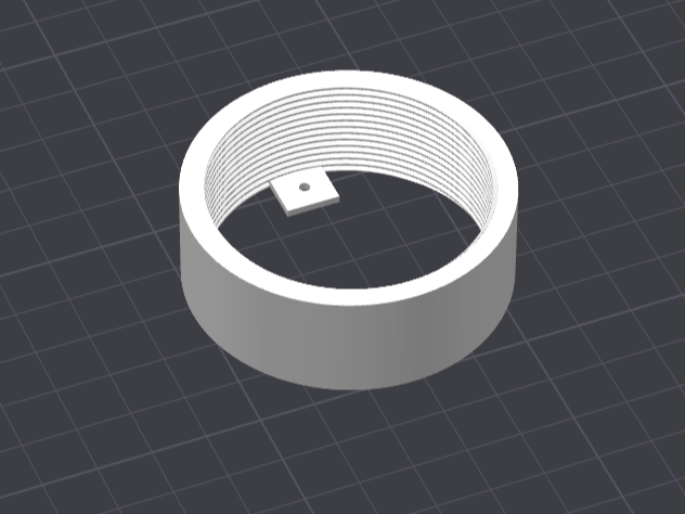 Alpine threaded tweeter pod