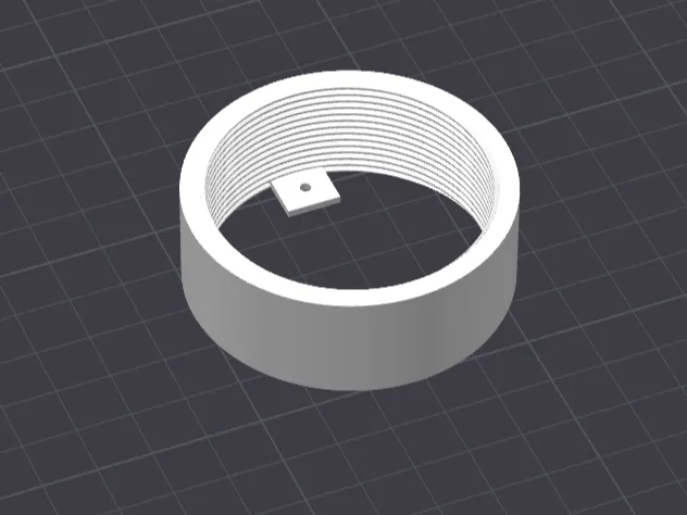 Alpine threaded tweeter pod
