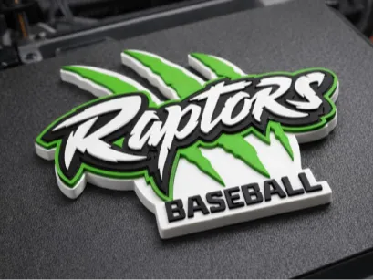 Baseball Badge - Team Raptors