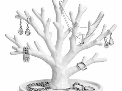 Jewelry holder coral style