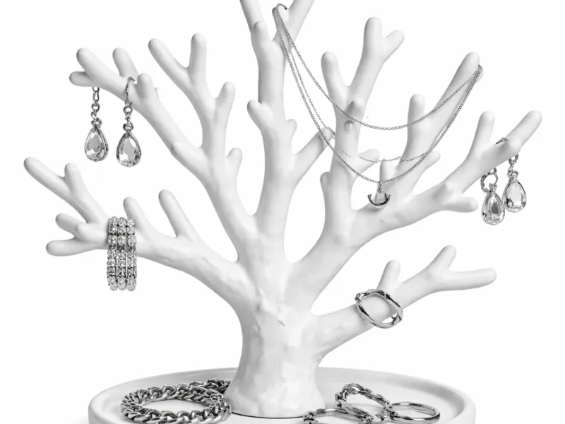 Jewelry holder coral style