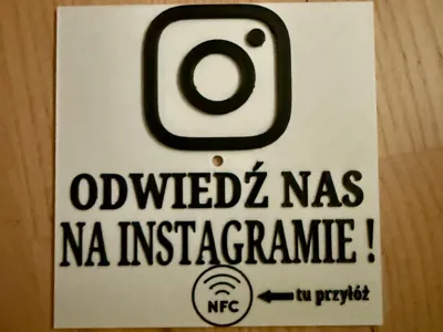 INSTAGRAM NFC PLATE 14/14