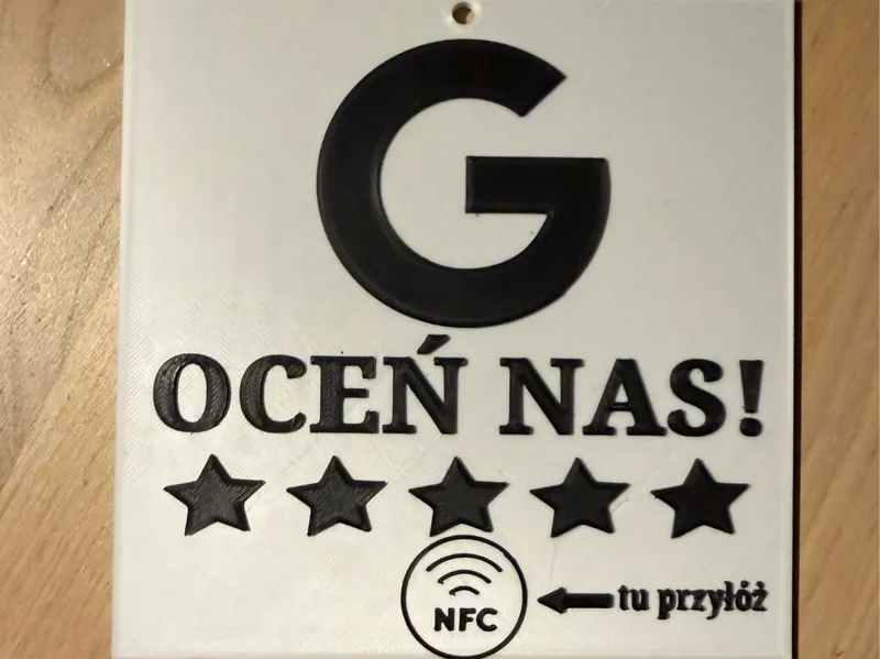 GOOGLE NFC TABLICZKA