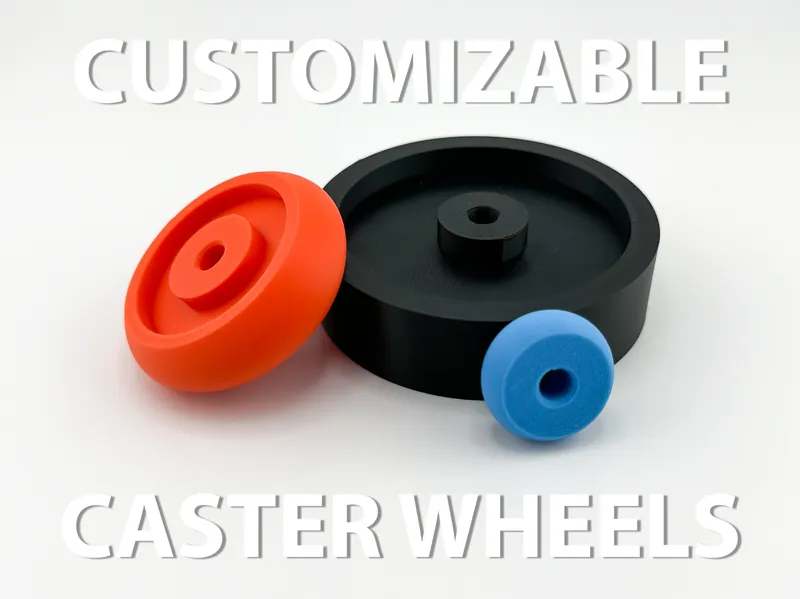 Caster Wheels (Customizable)