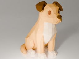 Dog (low poly)