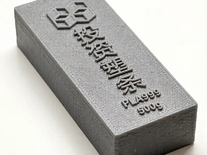 实重500克的PLA投资塑条