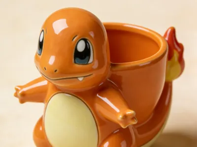 Charmander Succulent Pot - Pokemon Succulent Pot