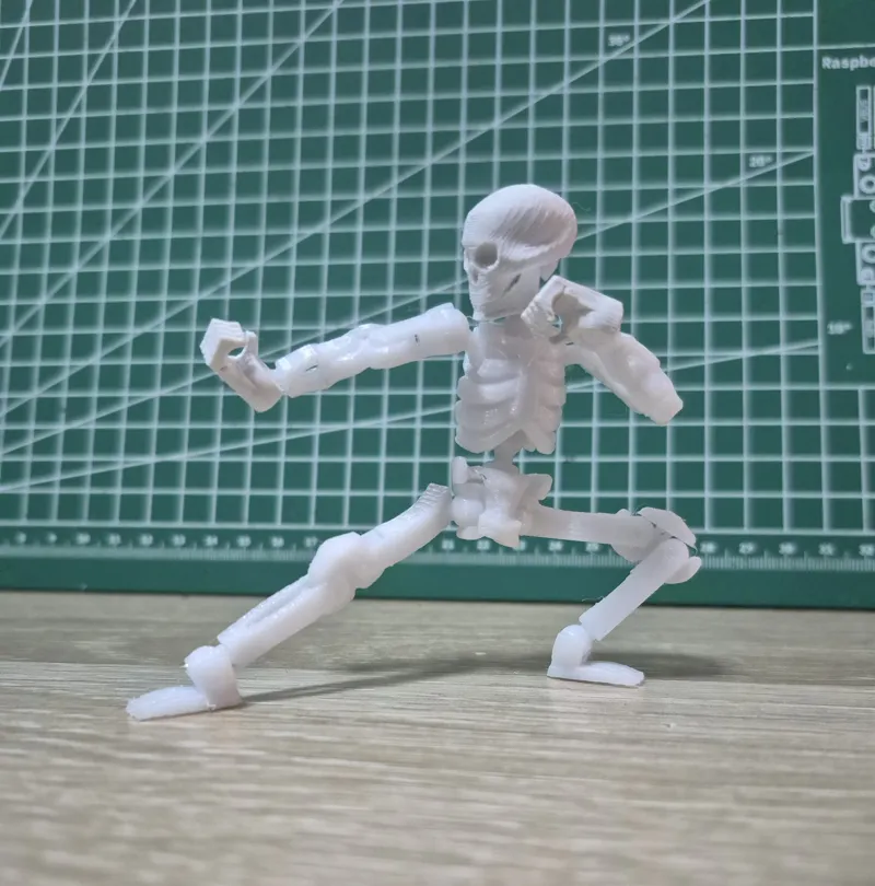 Dual jointed arms and legs for Posable Skeleton Army