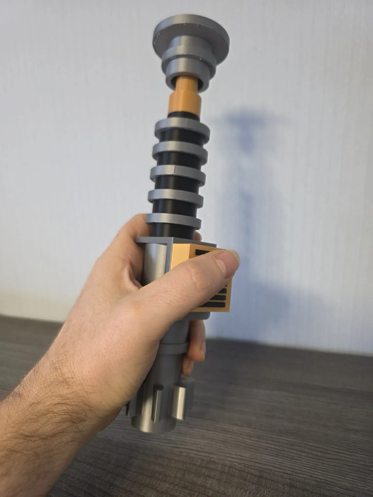 Lifesize Brick Lightsaber * Luke Skywalker - Free 3D Print Model ...