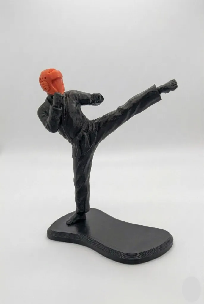 Taekwondo Athlete Minimalist Square