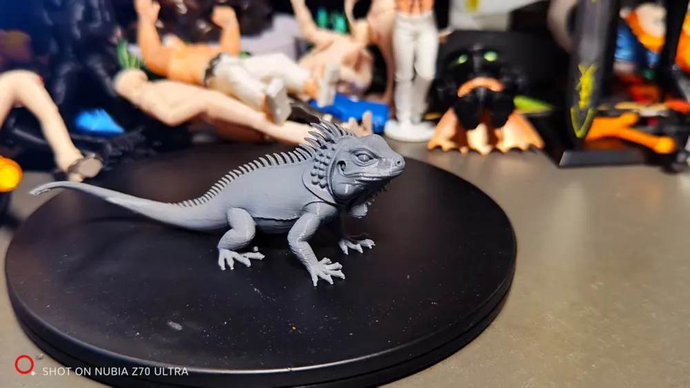 Green-haired Lizard - Free 3D Print Model - MakerWorld