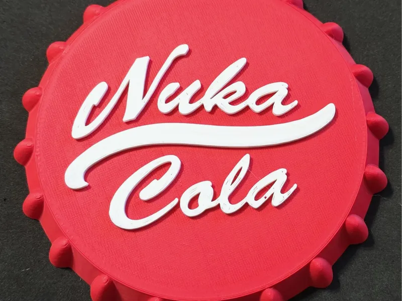 Nuka Cola Oversized Bottle Cap - NO AMS
