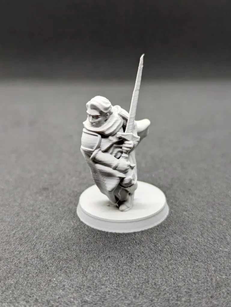 Support Less Fdm Model Human Paladin FDM supportless - Free 3D Print Model - MakerWorld