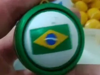 Llavero spinner Brazil - LUMI3D