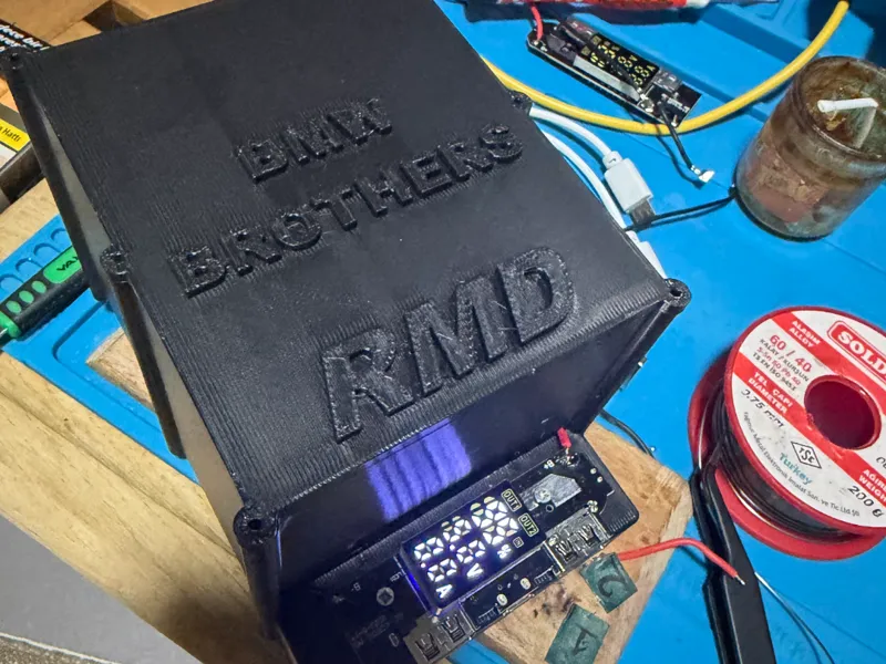 High-Capacity 20x18650 Power Bank Case