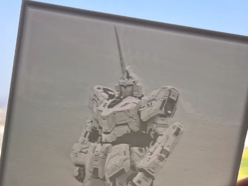 独角兽GK样式浮雕版画