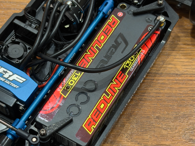 Tamiya TT-02 2S Hard-case Lipo Battery Mount - Free 3D Print Model