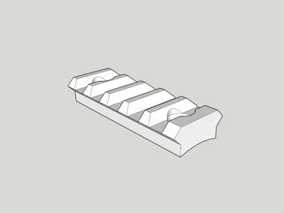 Sweetheart Storm Round Handguard 5-Slot Rail