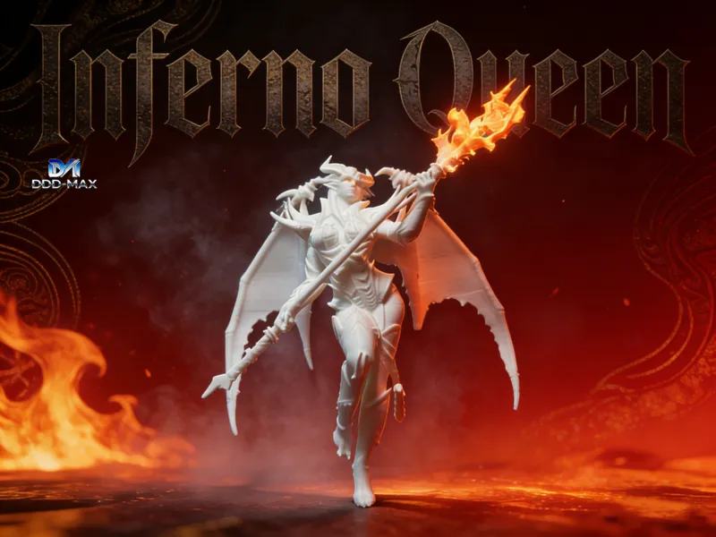 Inferno Queen-15CM；炼狱女王