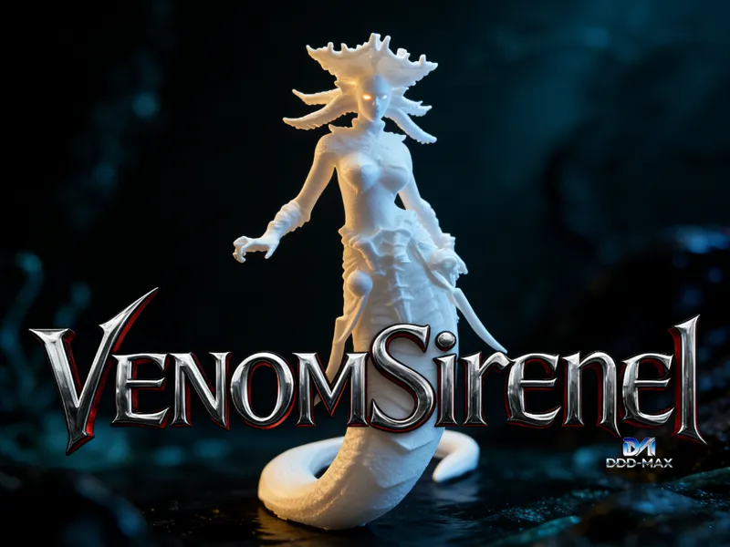 VenomSirene-15CM；蚀骨蛇女