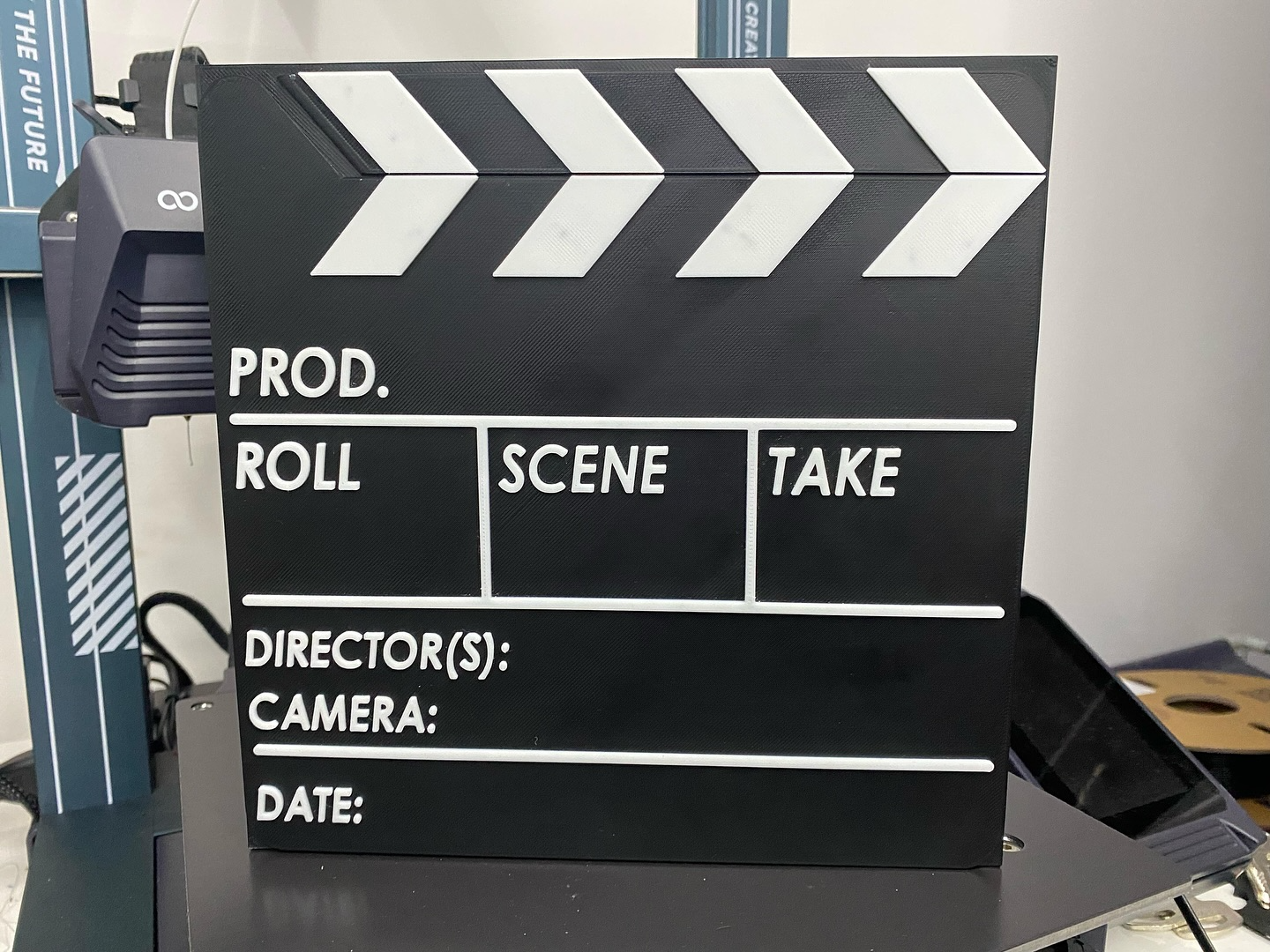 Movie Clapperboard Storage Container