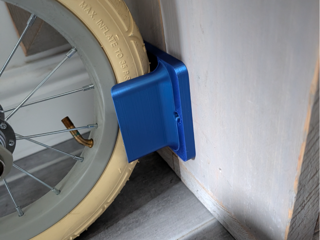 Vertical Bike Tire Holder / Wall Mount