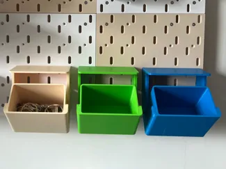 IKEA Skadis 倾斜 抽屉 盒子