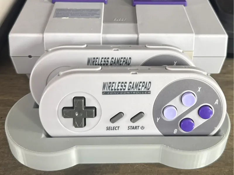 Support esthétique manette Super NES
