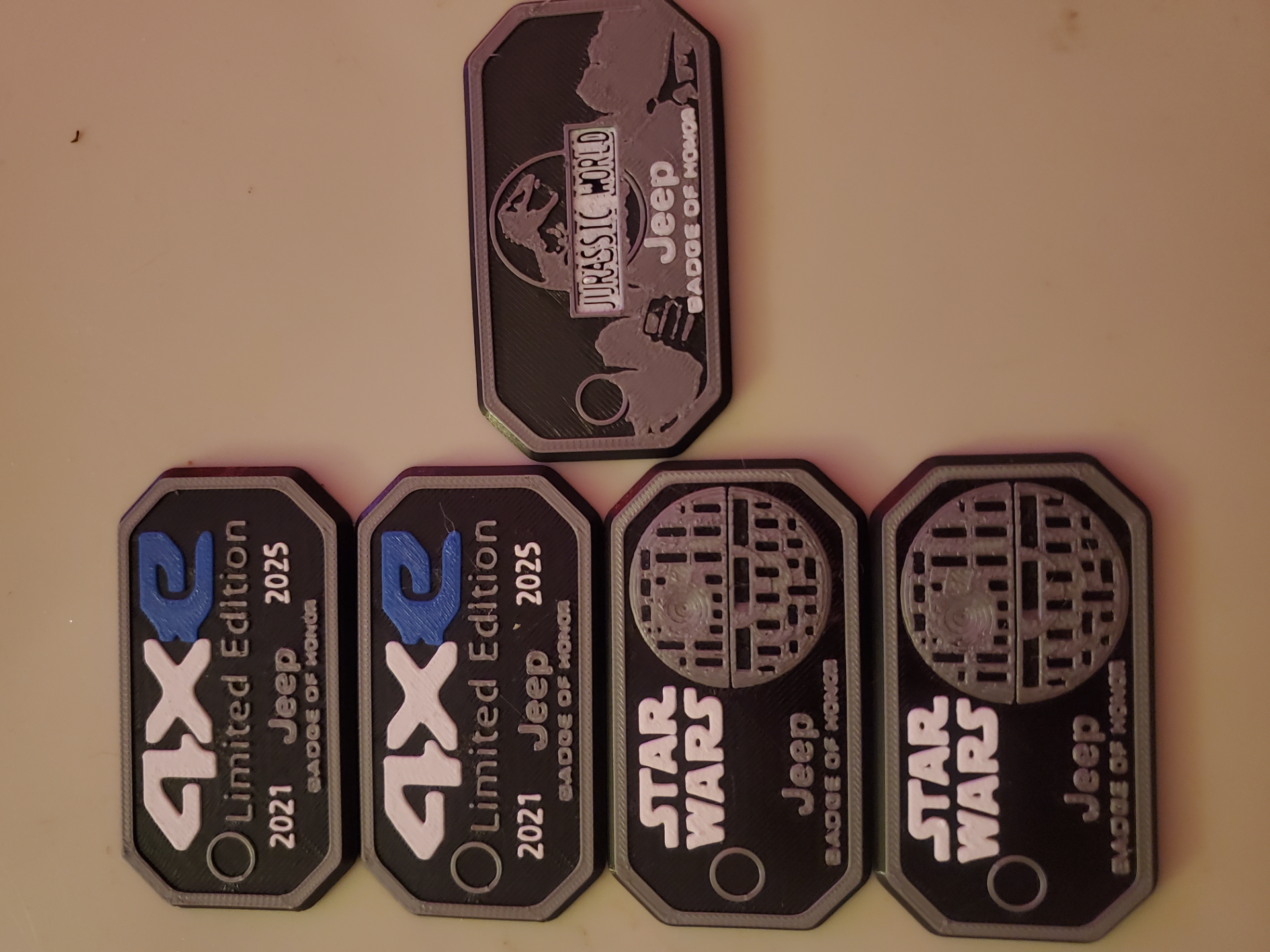 Jeep Badge of Honor - 4xe, Star Wars, and Jurassic