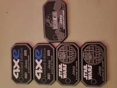 Jeep Badge of Honor - 4xe, Star Wars, and Jurassic