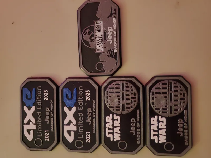 Jeep Badge of Honor - 4xe, Star Wars, and Jurassic