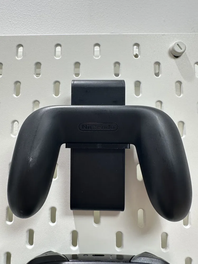 IKEA Skadis Pegboard Nintendo Switch Joy Con Holder Free 3D Print IKEA Skadis Pegboard Nintendo Switch Joy Con Holder Free 3D Print