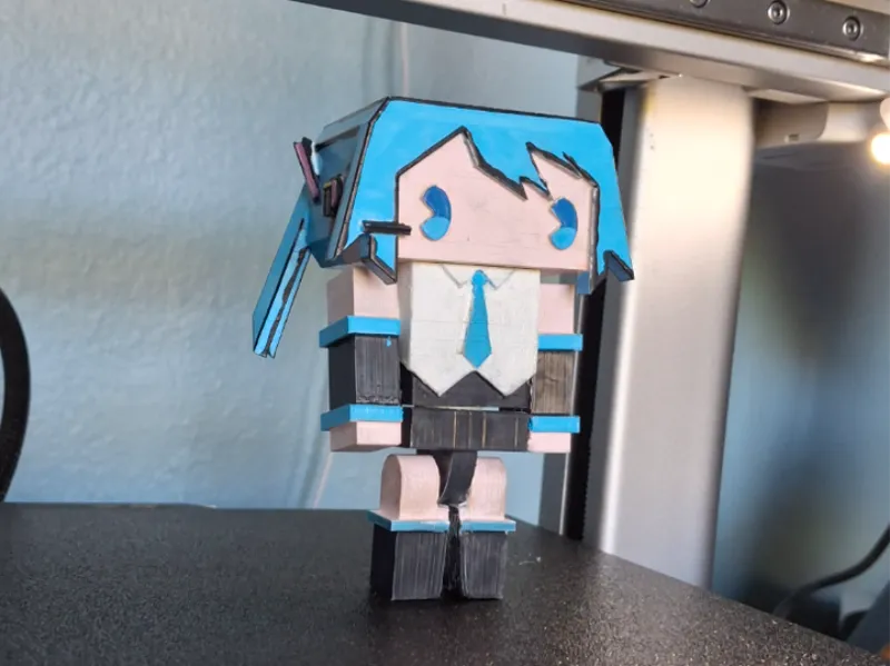 Miku PJSK avatar figure