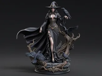 Seductive Dark Sorceress Collection