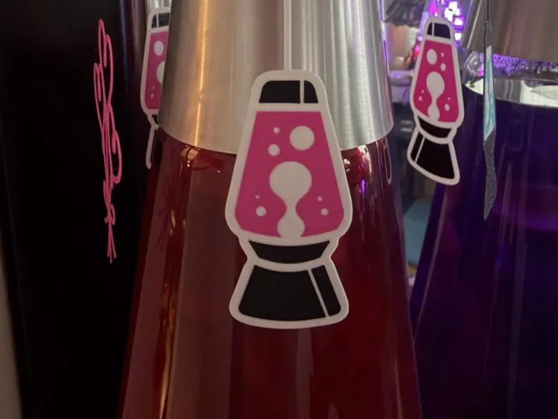 Lava Lamp for Spinning Topper