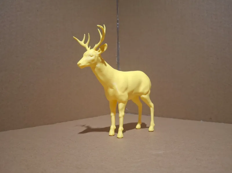 Elegant Deer Statue | Minimalist Deer Sculpture 