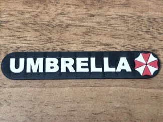 Xbox 360 HDD Badge RE Umbrella corp style