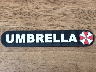 Xbox 360 HDD Badge RE Umbrella corp style