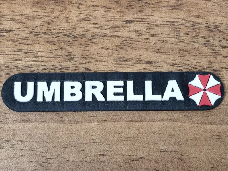 Xbox 360 HDD Badge RE Umbrella corp style