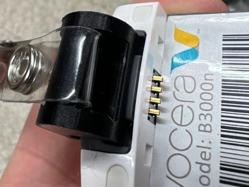 Vocera B3000n phone clip