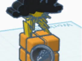 Lightning bolt transmitter