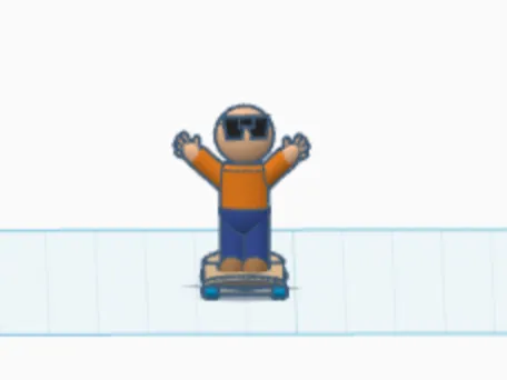 Cool, skateboarding dude