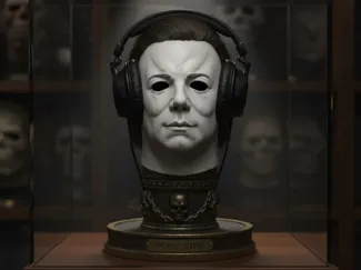 serial killers headphone stand
