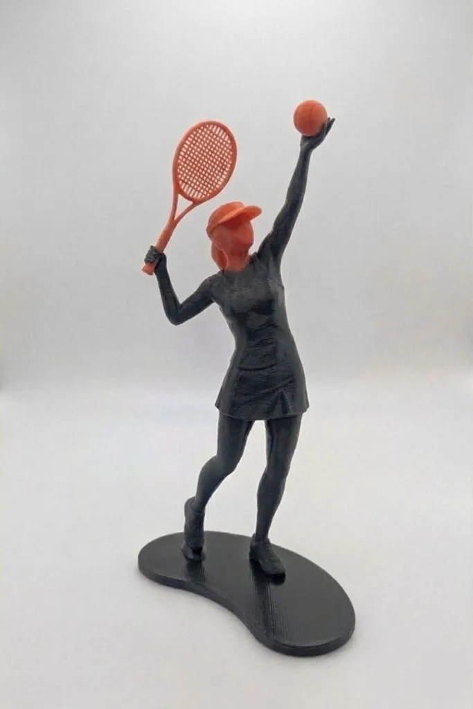 Tennis Athlete Minimalist Square