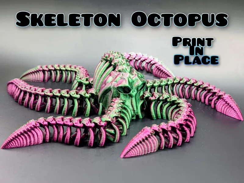 Articulated Octopus-Print in Place