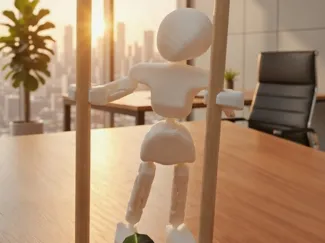 Body-Buddy: Cute Articulated Humanoid Robot 