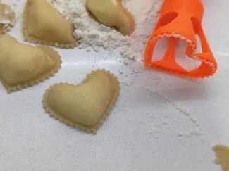 Heart-Shaped Ravioli Pasta Cutter Valentine’s Day