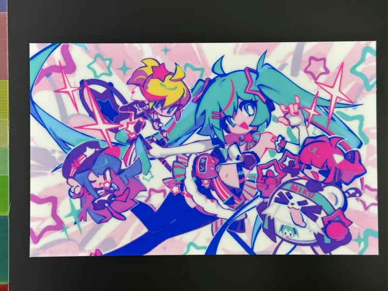 ChromaPrint3D Miku 初音未来 MuseDash 8色 叠色 模型