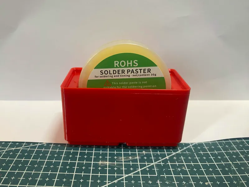 gridfinity container for cheap solder flux