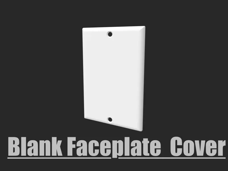 Blank Faceplate (small)